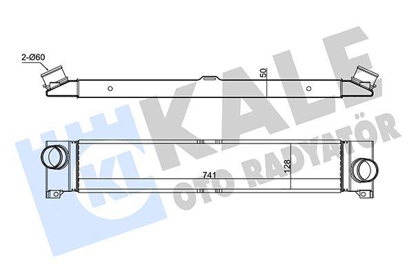 İNTERCOOLER DUCATO 2.3 JTD 06=> - KALE - OEM 1340763080