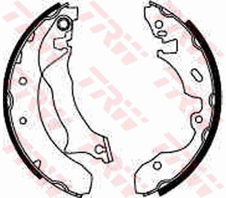 FREN BALATASI ARKA FORD MONDEO 93> TAKIM PABUÇLU (45x229) - TRW - OEM 93BB