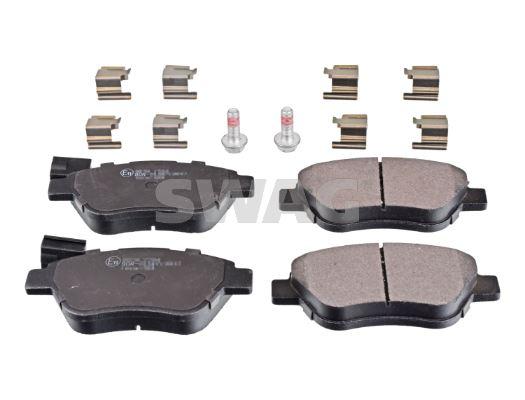 ÖN BALATA NEMO 1.3 HDİ 75 09=>BIPPER 1.3 HDİ 75 10=>BIPPER TEPEE 1.3 HDİ 10=> FIORINO 1.4 1.3D 09=> (ÇİFT FİŞLİ) - SWAG - OEM 4254.C8