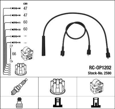 RC-OP1202 ATEŞLEME KABLOSU - NGK
