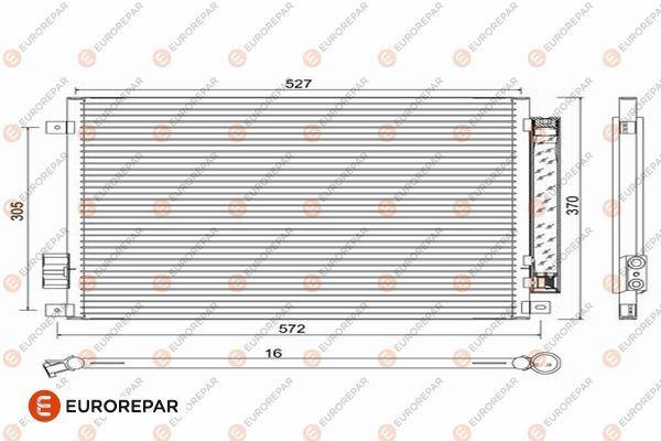 E:KLİ KONDENSE EUROREPAR — EUROREPAR 1618099980 - EUROREPAR - OEM 1618099980