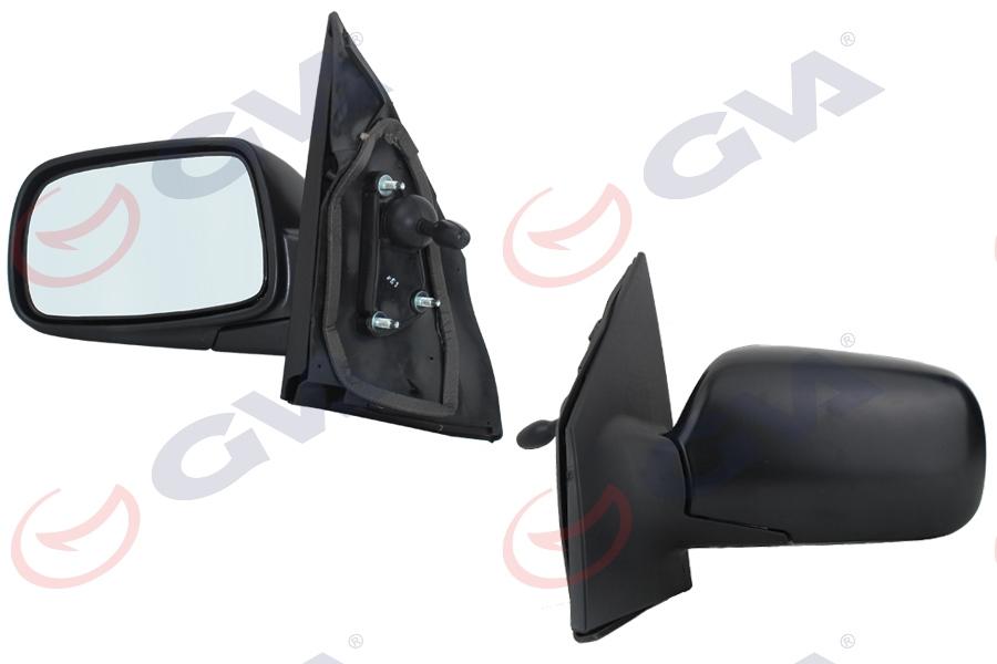 DIŞ DİKİZ AYNASI SOL YARİS 99> MEKANİK+KONVEKS VM-261L - GVA