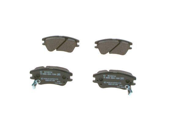 ÖN FREN BALATA HYUNDAI ATOS 1,1L G4HG 06-> - BOSCH - OEM 5810102A10