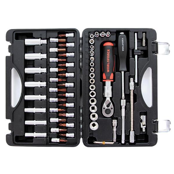 LOKMA TAKIMI 60 PARÇA S-ULTRA 1/4" UZATMALI CIRCIR (GARAJ EKİPMANLARI) (HIRDAVAT) - WORLDFORCE