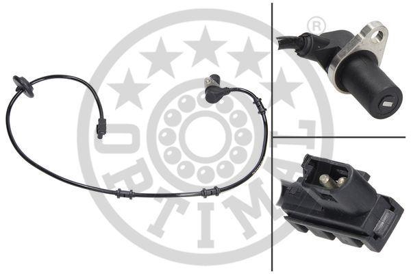 ABS SENSORU ARKA SAG MERCEDES E-CLASS W210 S210 - OPTIMAL - OEM A2105400717