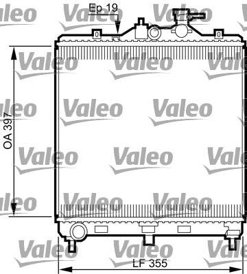 RADYATOR PICANTO - VALEO - OEM 25310-07100