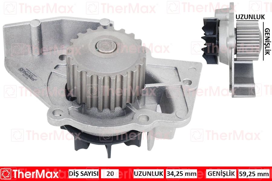 DEVIRDAIM PARTNER BERLINGO C5 307 EXPERT BOXER JUMPY JUMPER SCUDO DUCATO 2.0HDI (DW10) - THERMAX - OEM 1201.C4
